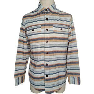 LL Bean Signature Bean's Chamois Cloth Shirt Archive 1933 Mens Medium Slim Fit